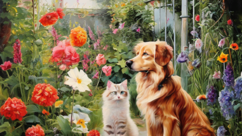 Plantas tóxicas para perros y gatos
